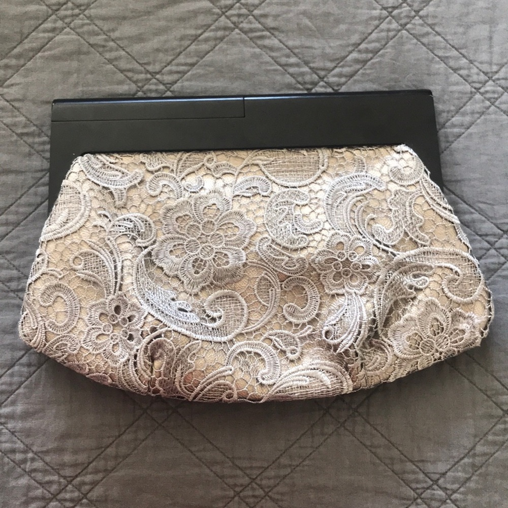 Large Embroidered Clutch